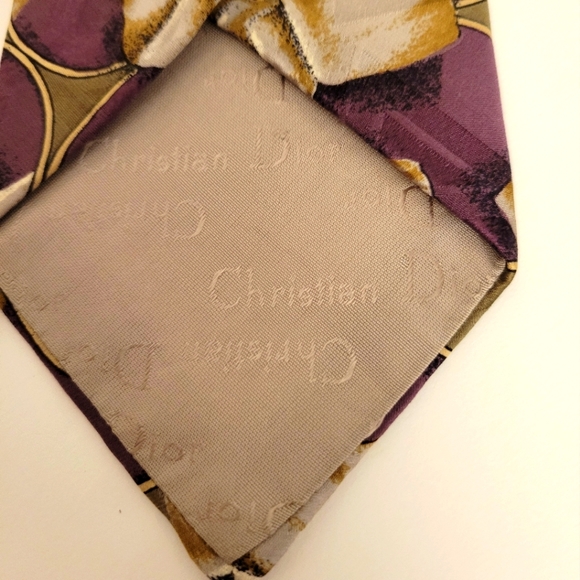 Christian Dior Monsier men's tie pre-owned - Picture 4 of 6